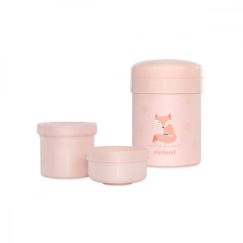 MINILAND Termos 2 in 1 pentru hrana solida Thermetic Candy 700 ml