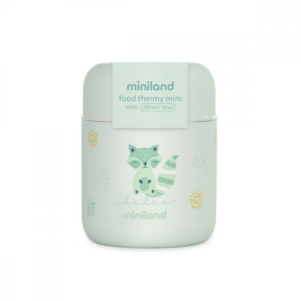 MINILAND Termos mancare solida Mini Mint 280 ml
