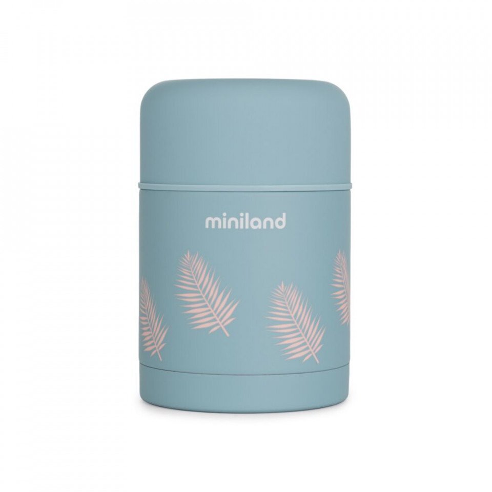 MINILAND Termos mancare solida Terra Palms 600 ml
