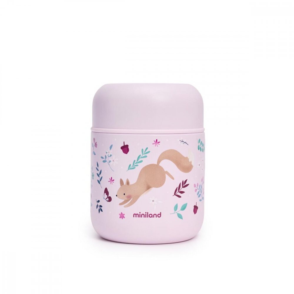 MINILAND Termos pentru mancare solida Mini Squirrel 280 ml