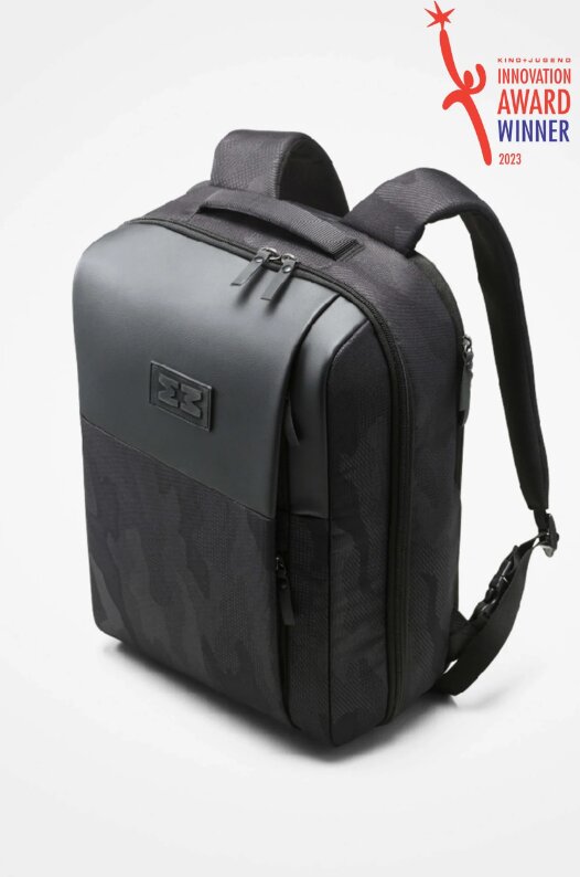 MiniMeis Rucsac pentru parinti Hero Negru