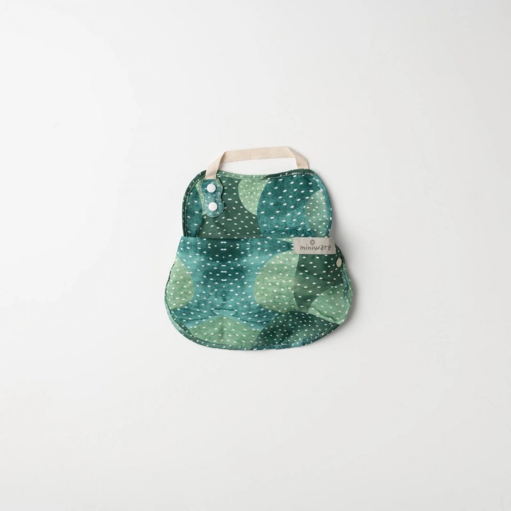 Miniware Baveta bebelusi 2 in 1 Catch Cover Prickly Pear