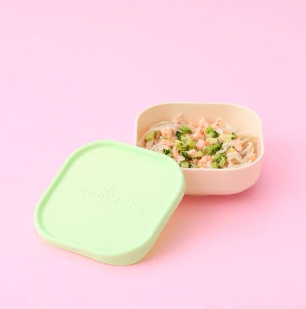 Miniware Set 3 boluri pentru hrana bebelusi Snack Bowl AquaGreyKeylime