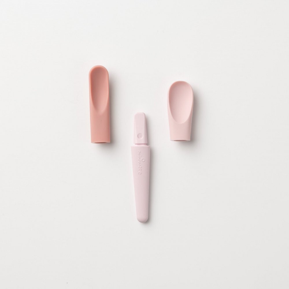 Miniware Set de lingurite 2 in 1 bebelusi Pre2PRO Pink Antioxidant