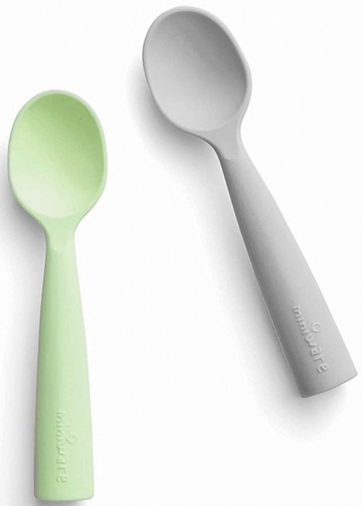 Miniware Set de lingurite bebelusi GreyKeylime