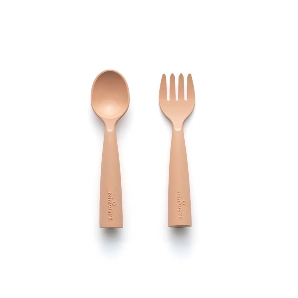 Miniware Set de tacamuri bebelusi My First Cutlery Toffee