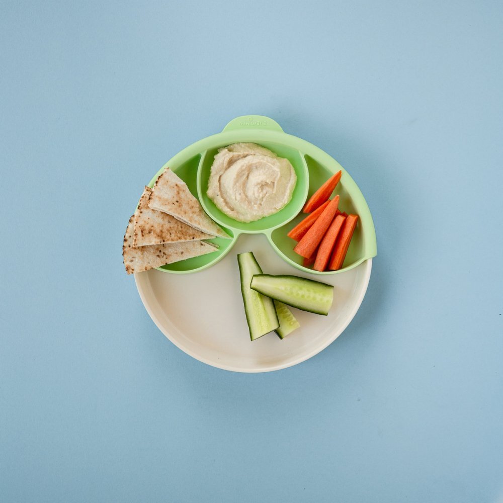 Miniware Set diversificare hrana bebelusi Healthy Meal 3 piese Keylime