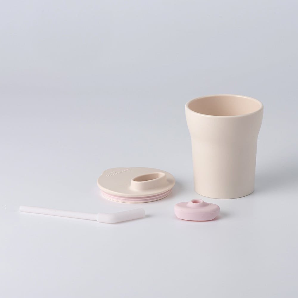 Miniware Set diversificare hrana bebelusi Little Foodie 6 piese Vanilla+Cotton candy