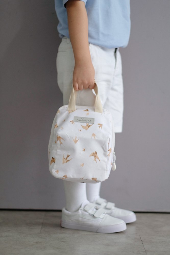 Miniware Set geanta termoizolanta Mealtote cu cutie Grow bento Ready Go Bent 4 piese Golden Swallow