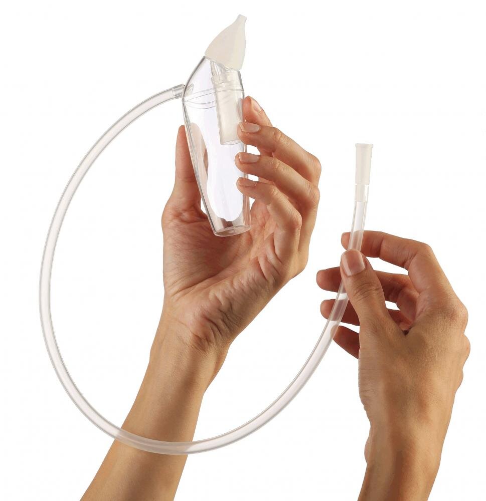 Minut Baby Aspirator nazal 2 varfuri de silicon aspiratie 2 in 1