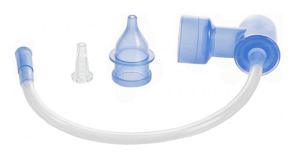 Minut Baby Aspirator nazal prin aspiratie bucala bleu