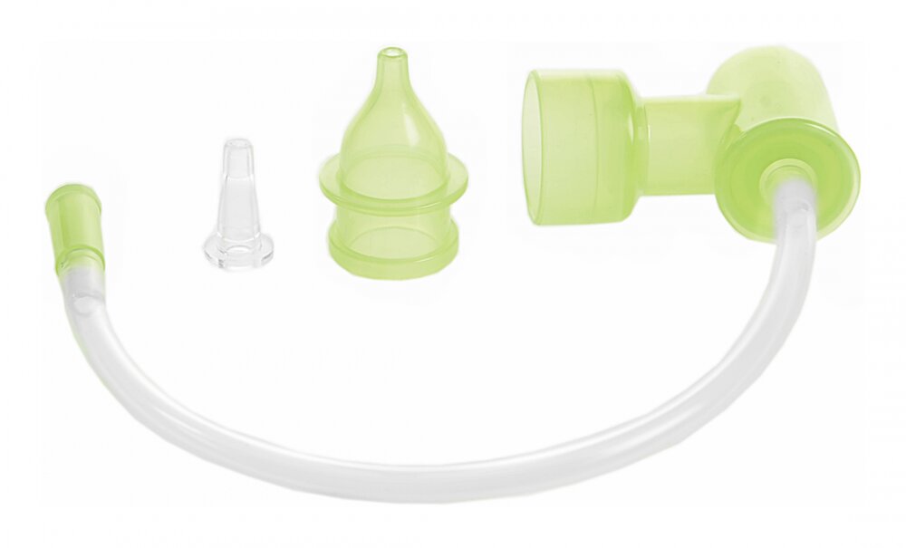Minut Baby Aspirator nazal prin aspiratie bucala verde