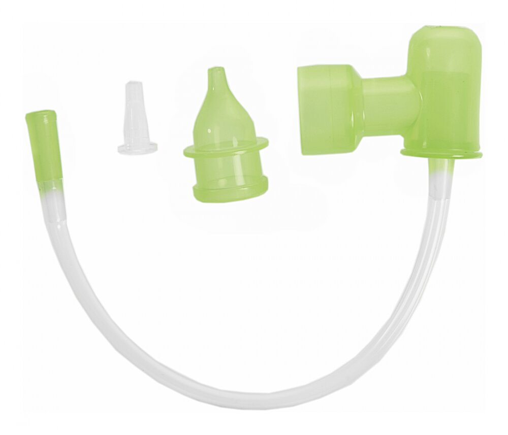 Minut Baby Aspirator nazal prin aspiratie bucala verde