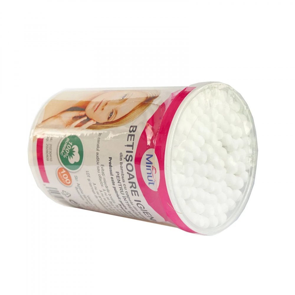 Minut Baby Betisoare igienice Minut 100 bucaticutie