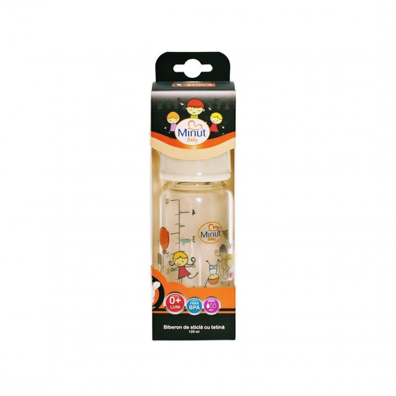 Minut Baby Biberon sticla 125 ml