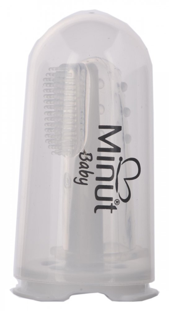 Minut Baby Periuta pentru gingii si dinti bebelusi 3+