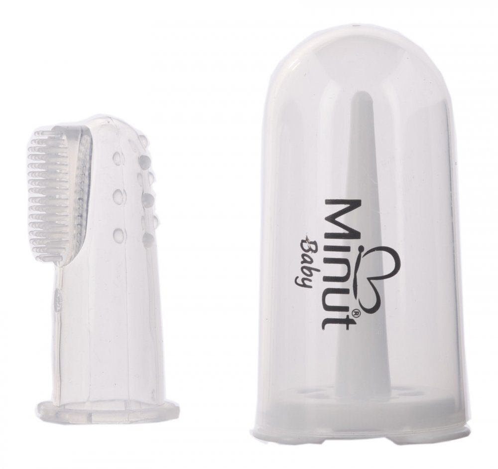 Minut Baby Periuta pentru gingii si dinti bebelusi 3+