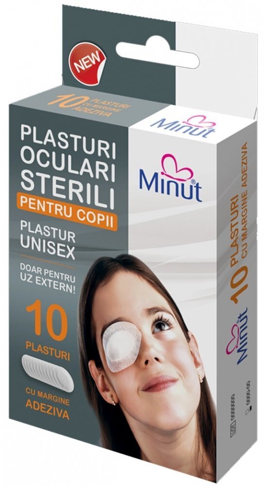 Minut Baby Plasturi oculari sterili Minut pentru copii-10buc