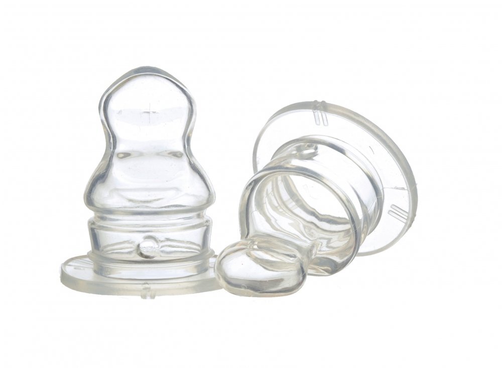 Minut Baby Set 2 tetine ortodontice silicon 0+