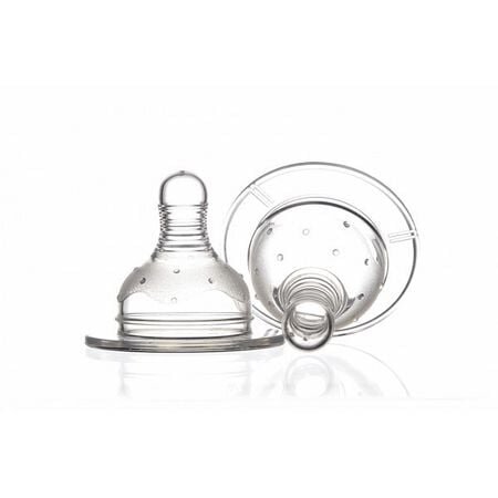 Minut Baby Set 2 tetine silicon gat larg 3+