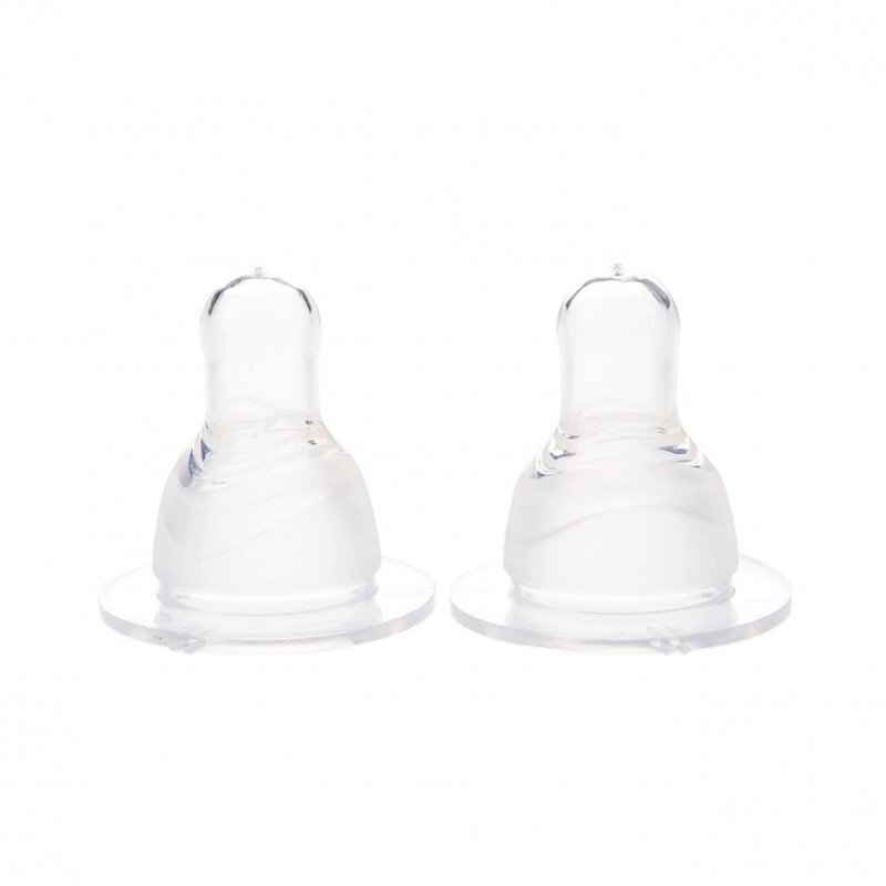 Minut Baby Set 2 tetine silicon super fin 6+