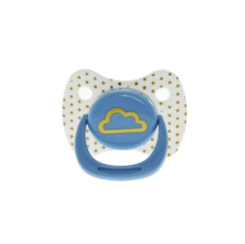 Minut Baby Suzeta latex ortodontica 0-6 + bleu