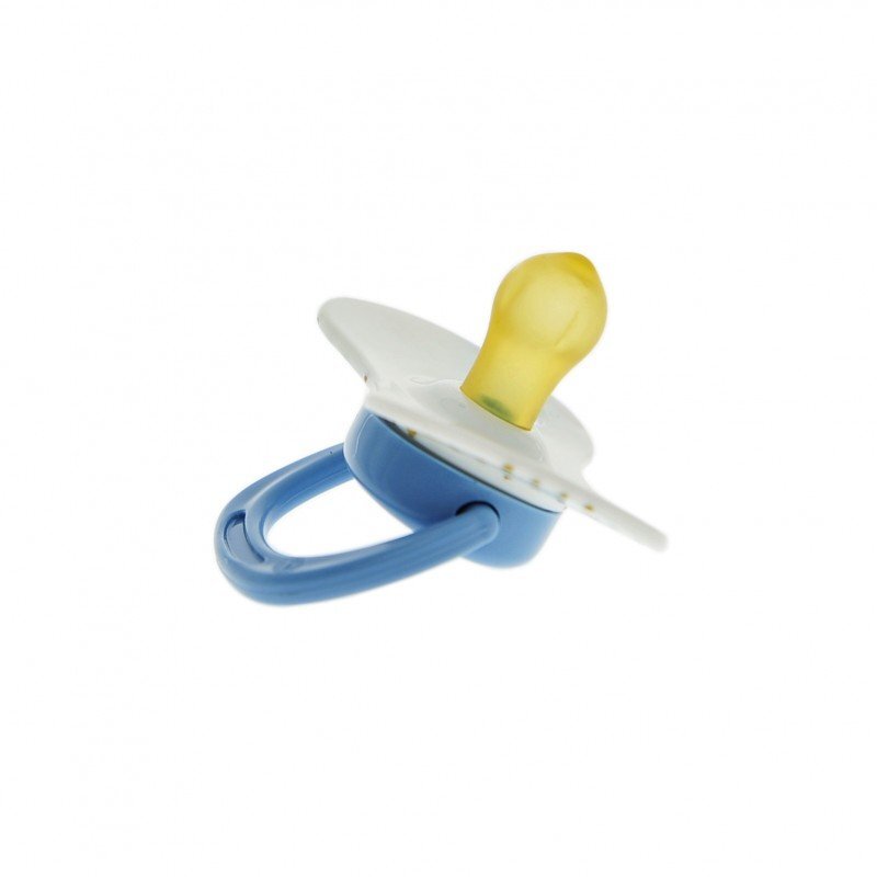 Minut Baby Suzeta latex rotunda 6 + bleu