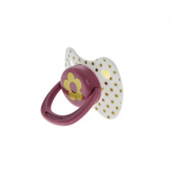 Minut Baby Suzeta latex rotunda 6 + bordo