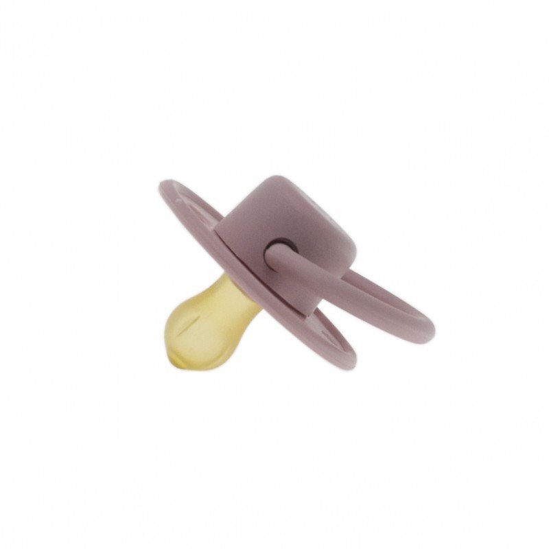 Minut Baby Suzeta rotunda latex 0-6+ roz