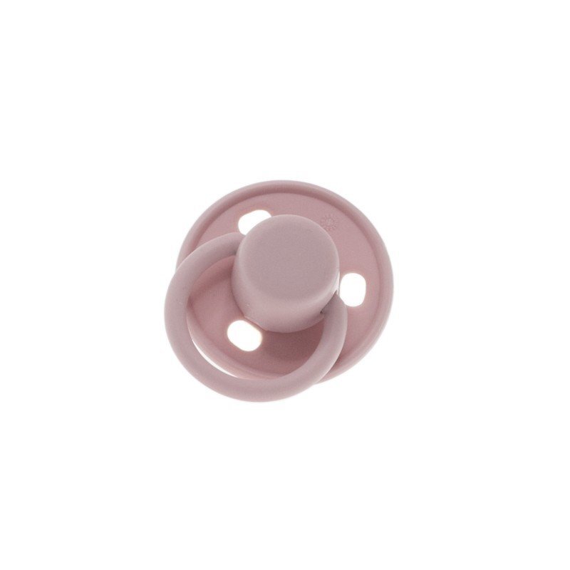 Minut Baby Suzeta rotunda latex 0-6+ roz