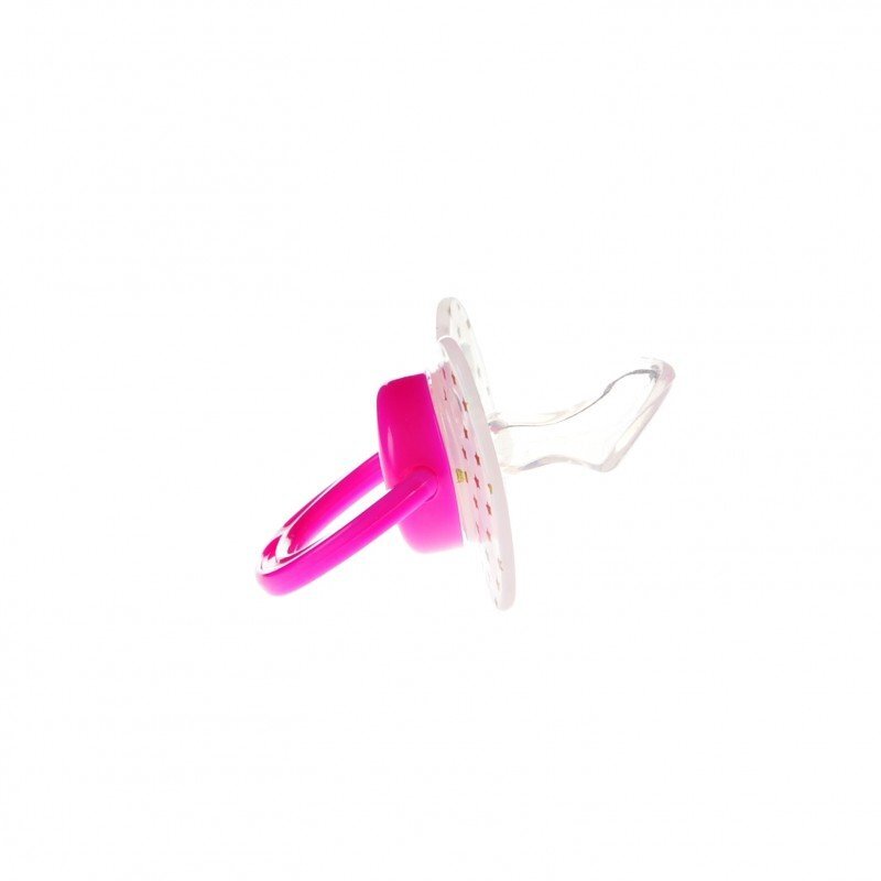 Minut Baby Suzeta silicon ortodontica 0-6 + roz