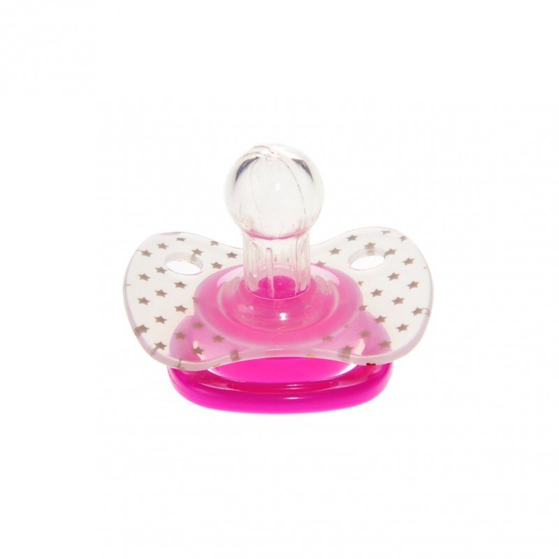 Minut Baby Suzeta silicon rotunda 12+ roz