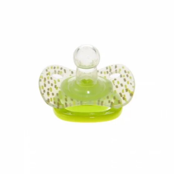 Minut Baby Suzeta silicon rotunda 12+ verde