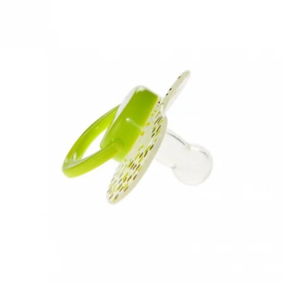 Minut Baby Suzeta silicon rotunda 12+ verde