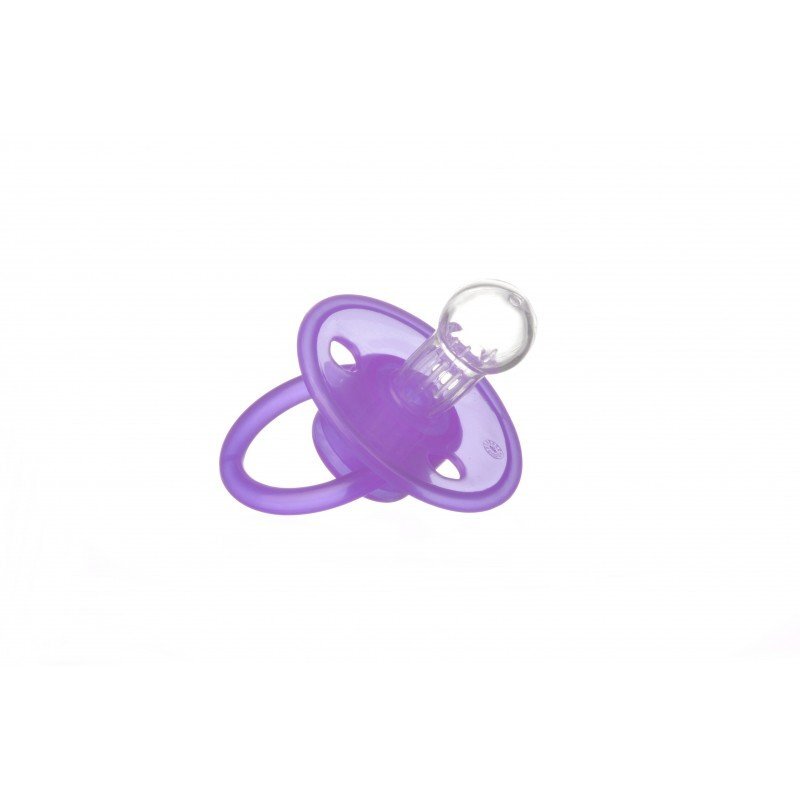 Minut Baby Suzeta silicon rotunda 3+ mov