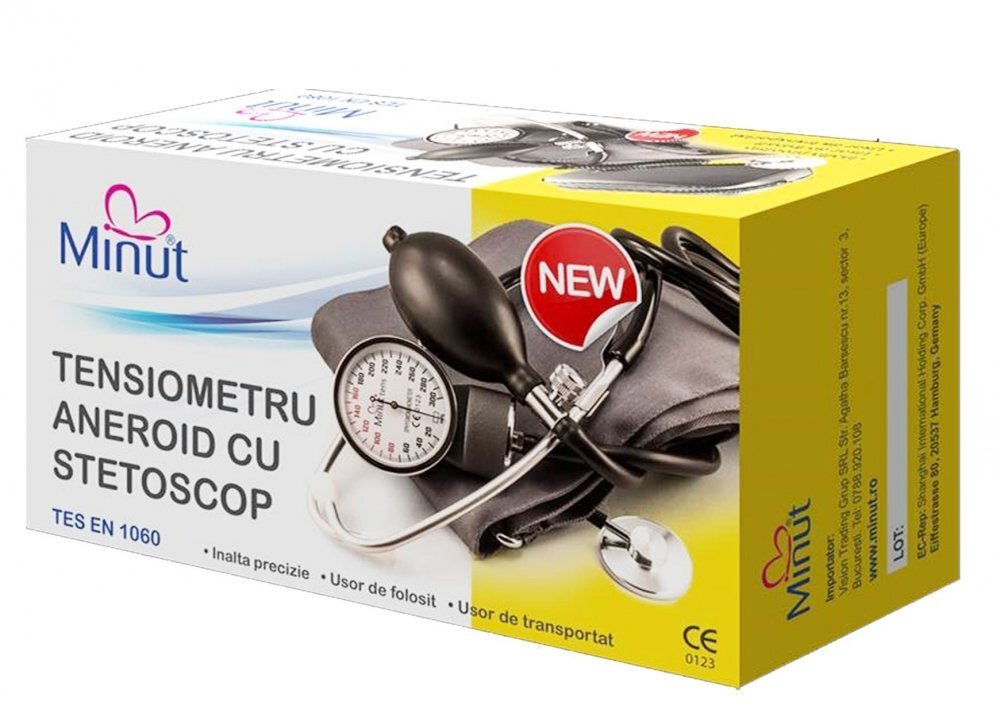 Minut Baby Tensiometru aneroid Minut cu stetoscop
