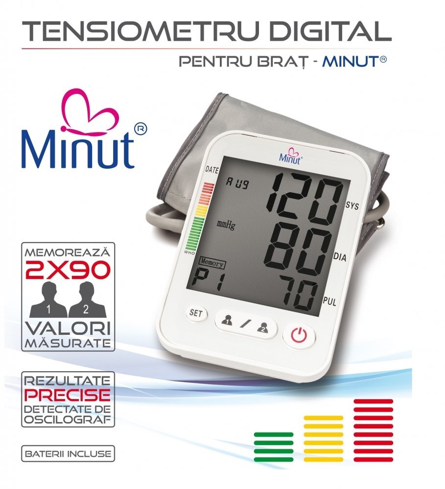 Minut Baby Tensiometru digital Minut pentru brat