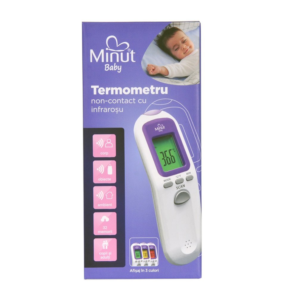 Minut Baby Termometru cu infrarosu non-contact