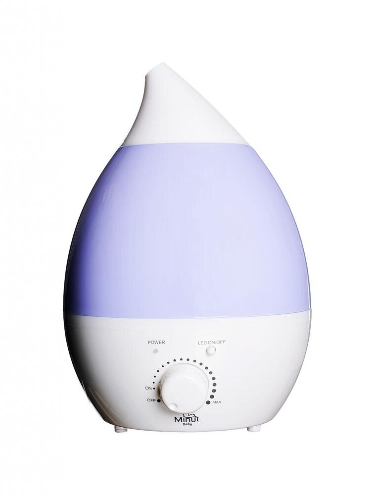 Minut Baby Umidificator ultrasunete cu ionizare lampa de veghe si aromoterapie 2.8l