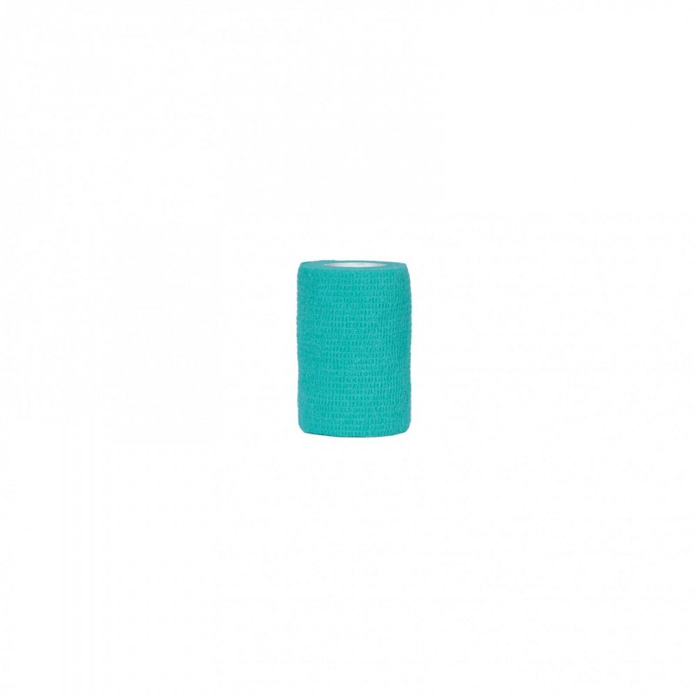 Minut Bandaj elastic autoadeziv verde 7.5 cm x 4.5 m