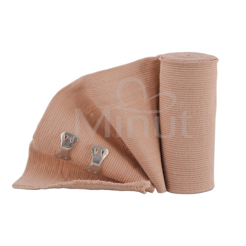 Minut Bandaj elastic cu clema 10 cm x 4.5 m