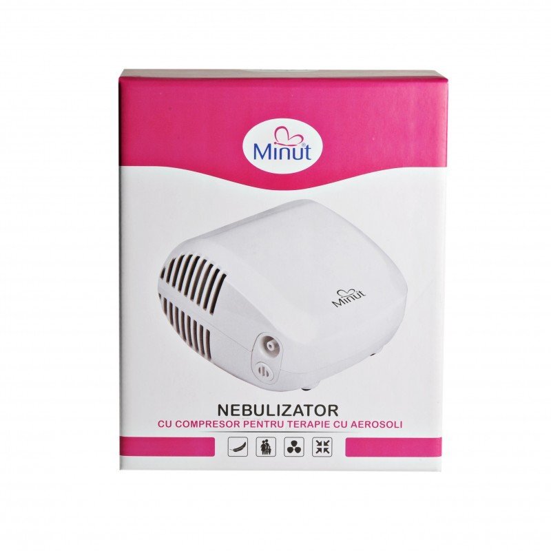Minut Nebulizator cu compresor pentru terapie cu aerosoli