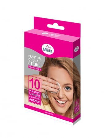 Minut Plasturi oculari sterili pentru adulti 10 bucati