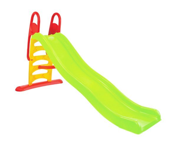 Mochtoys Tobogan mare pentru copii Verde 198 cmtrepte latemanere de prinderemargini rotunjite
