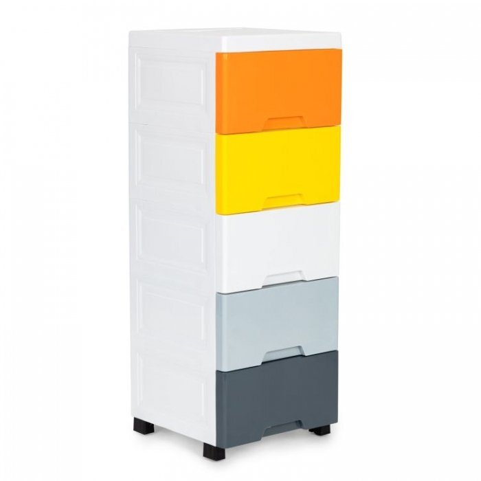MODERNHOME Raft cu 5 compartimente pentru depozitare multicolor