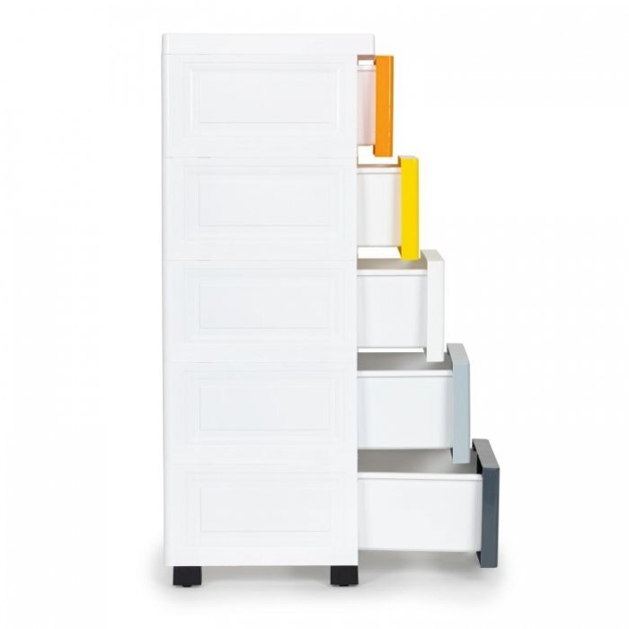 MODERNHOME Raft cu 5 compartimente pentru depozitare multicolor