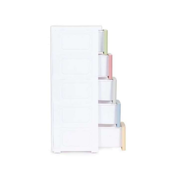 MODERNHOME Raft cu 5 compartimente pentru depozitarea diverselor obiecte Multicolor