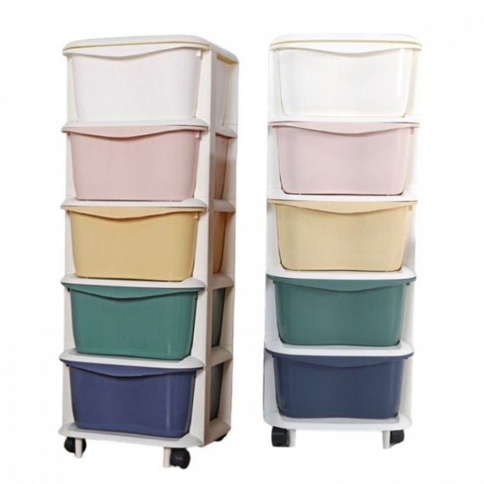 MODERNHOME Raft cu 5 compartimente pentru depozitarea diverselor obiecte PO16 Multicolor