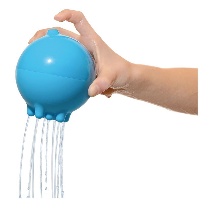 Moluk Jucarie de baie Mingiuta senzoriala cu apa Plui Rainball albastru