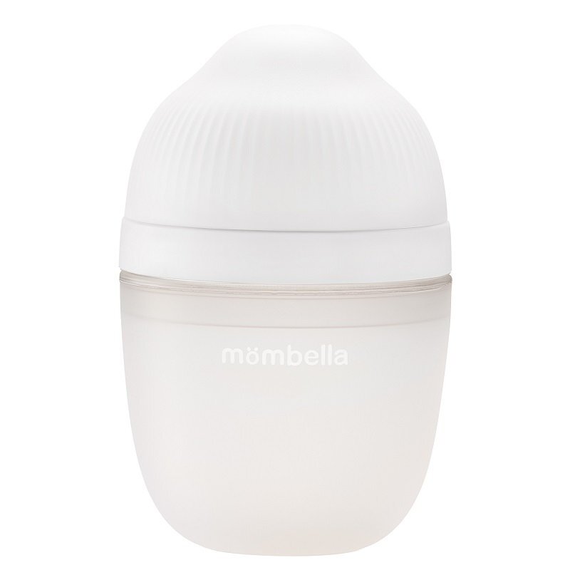 Mombella Biberon Anticolici Brest-Like 210ml Tetina M flux mediu 100 Silicon Ivory